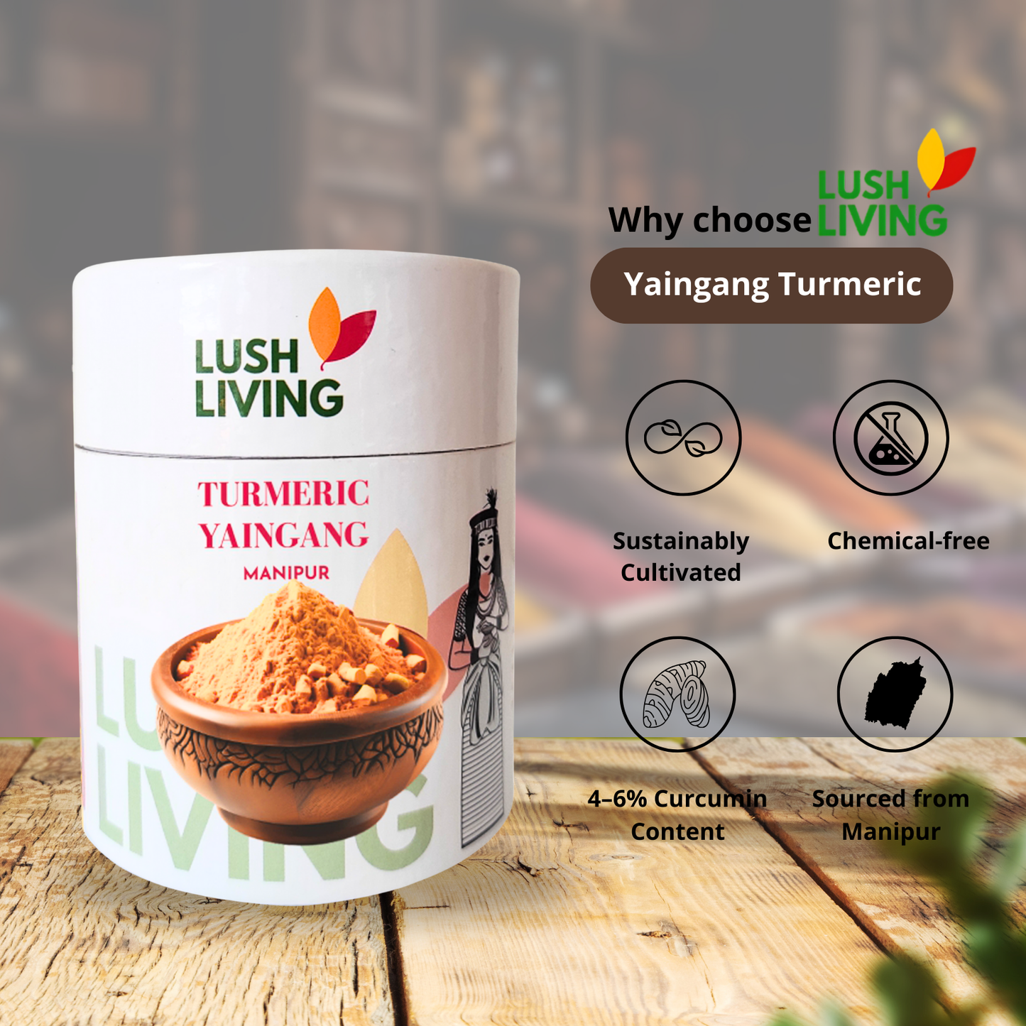 Yaingang Turmeric 200gms