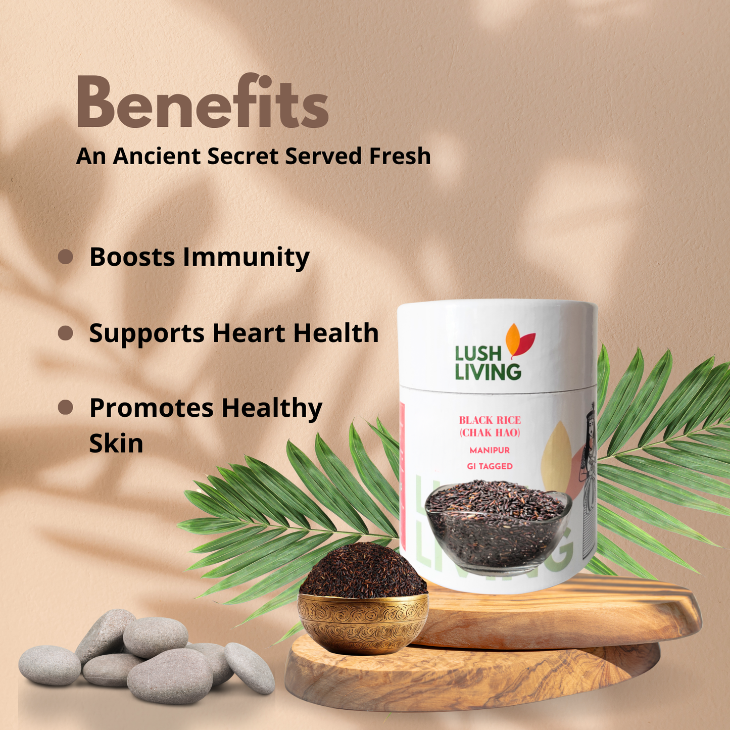 Black Rice (Chak-Hao) 400gms