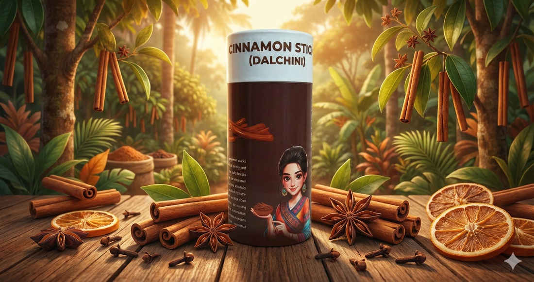 Cinnamon Sticks 100g – Pure Aroma & Warm Sweet Notes | Lush Living