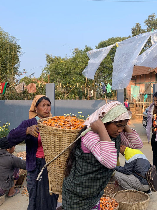 LushLiving Lakadong Turmeric Honey: Golden Nectar for Strength and Immunity