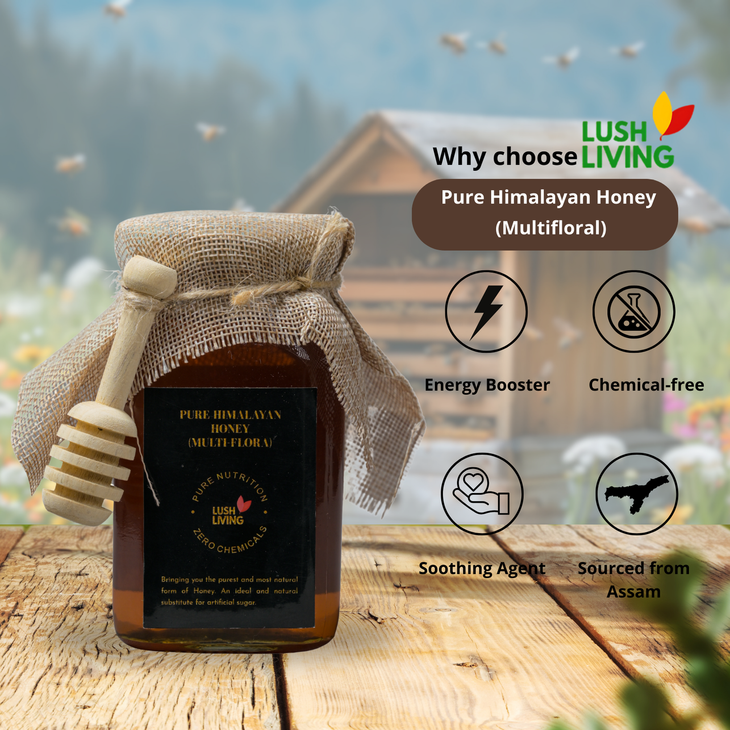 Honey Multiflora 500gms
