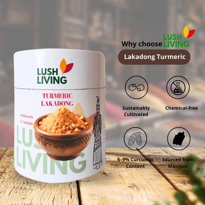 Lakadong Turmeric 200gms