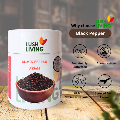 Black Pepper Whole 100gms