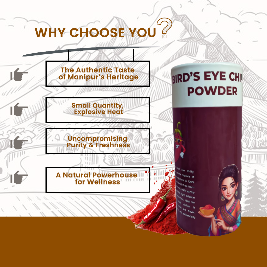Bird's Eye Chilli Powder