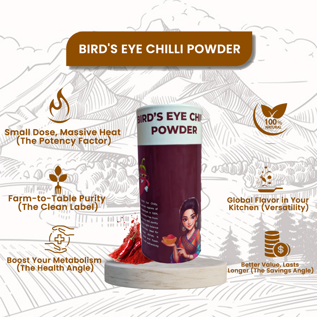 Bird's Eye Chilli Powder