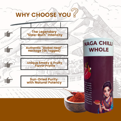 Naga Chilli Whole