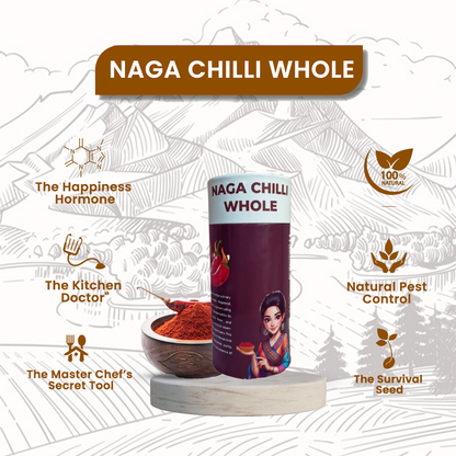 Naga Chilli Whole