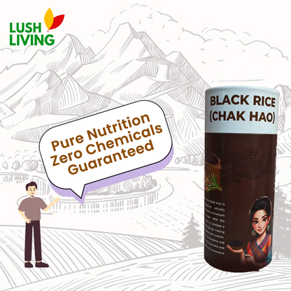 Organic Black Rice (Chak Hao)